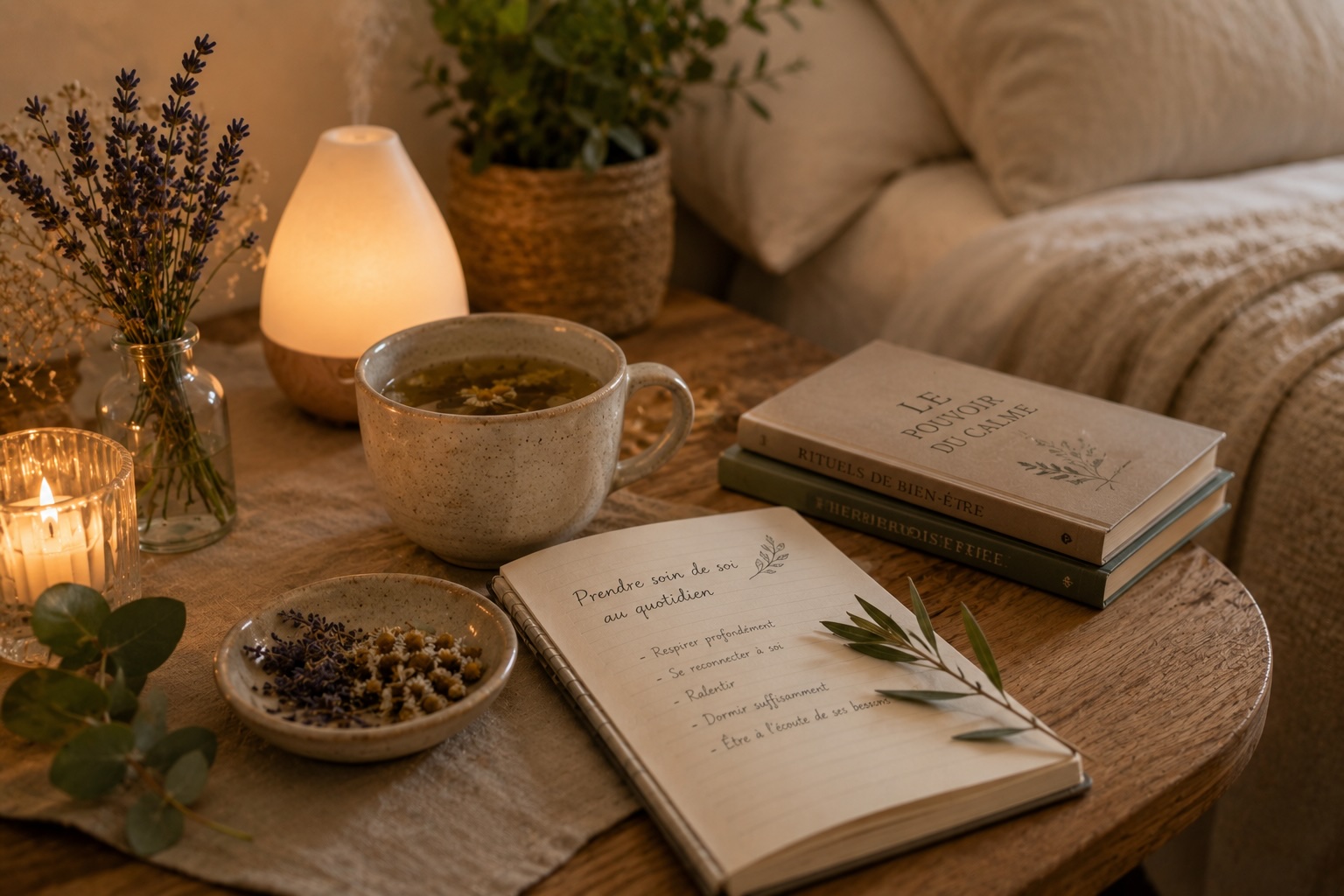 Séance de détente et de réflexologie plantaire